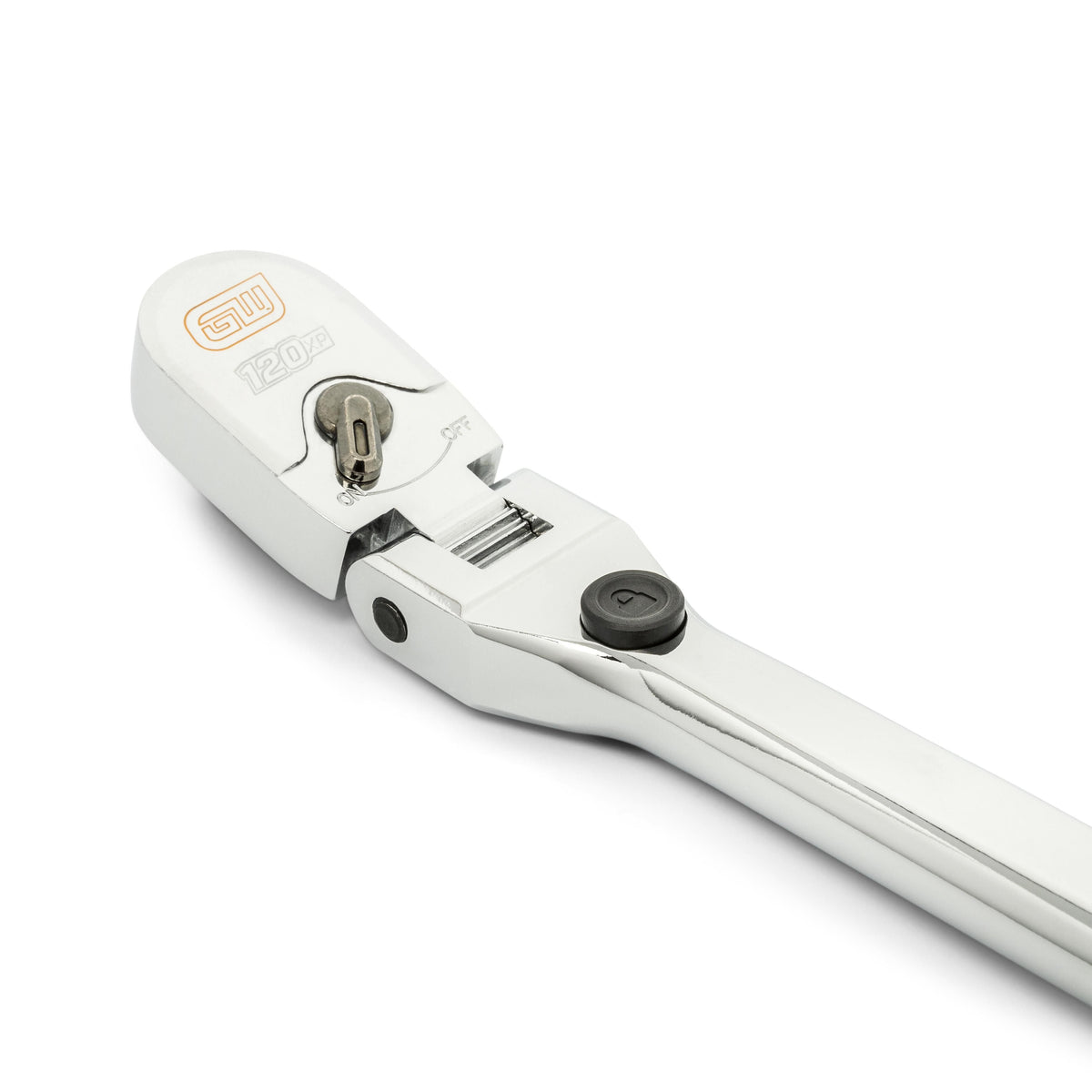 Gearwrench 81321 3/8" Drive 120XP Dual Material Handle Locking Flex Head Ratchet 15-1/2"