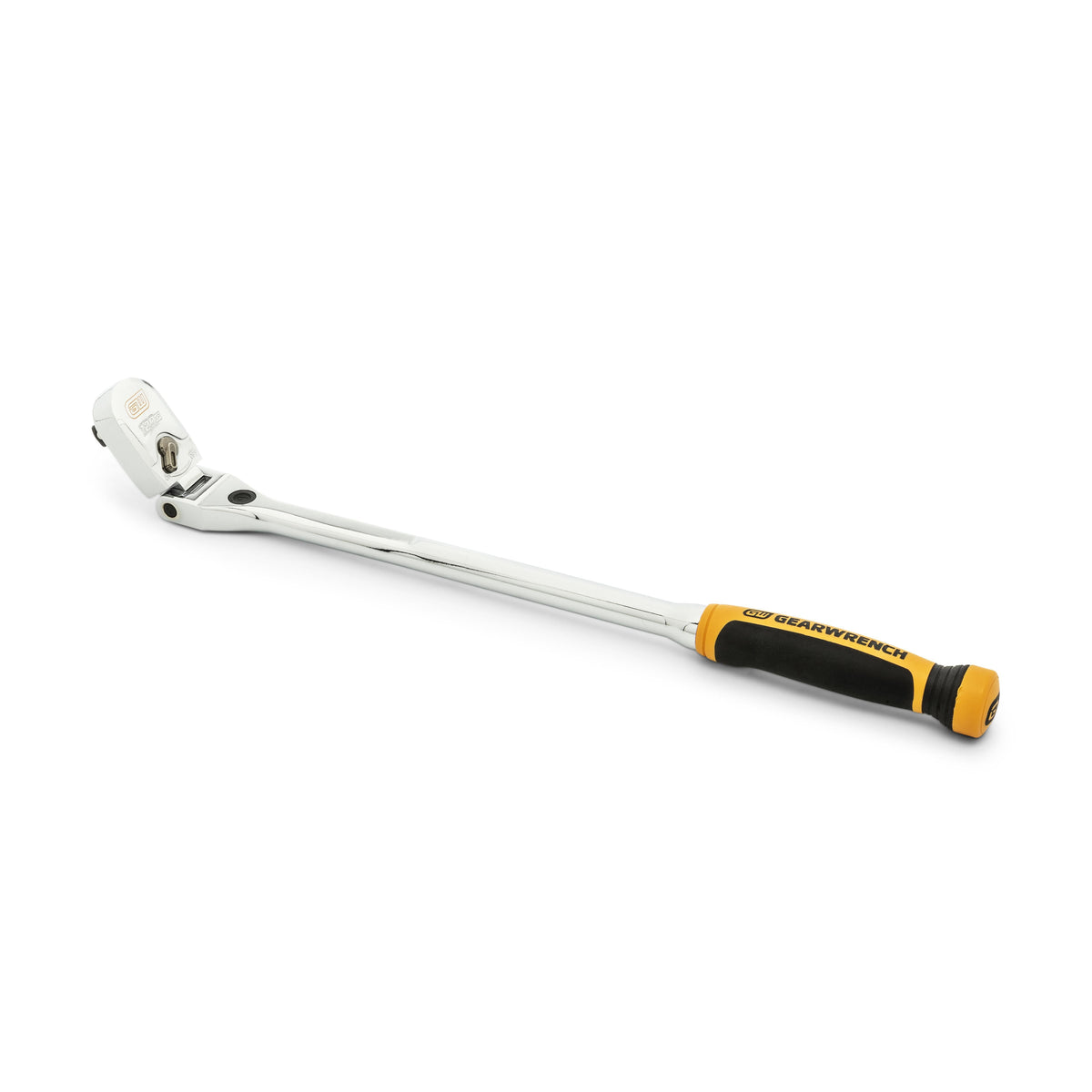 Gearwrench 81375 1/2" Drive 120XP Dual Material Handle Locking Flex Head Ratchet 19"