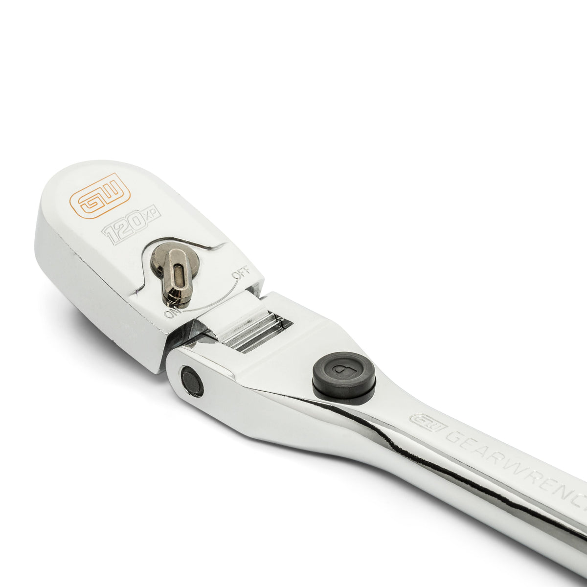 Gearwrench 81376 1/2" Drive 120XP Locking Flex Head Ratchet 25"