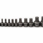 Gearwrench 81560 11 Piece Torx® Insert Bit Set for 6 & 12 Point Wrenches