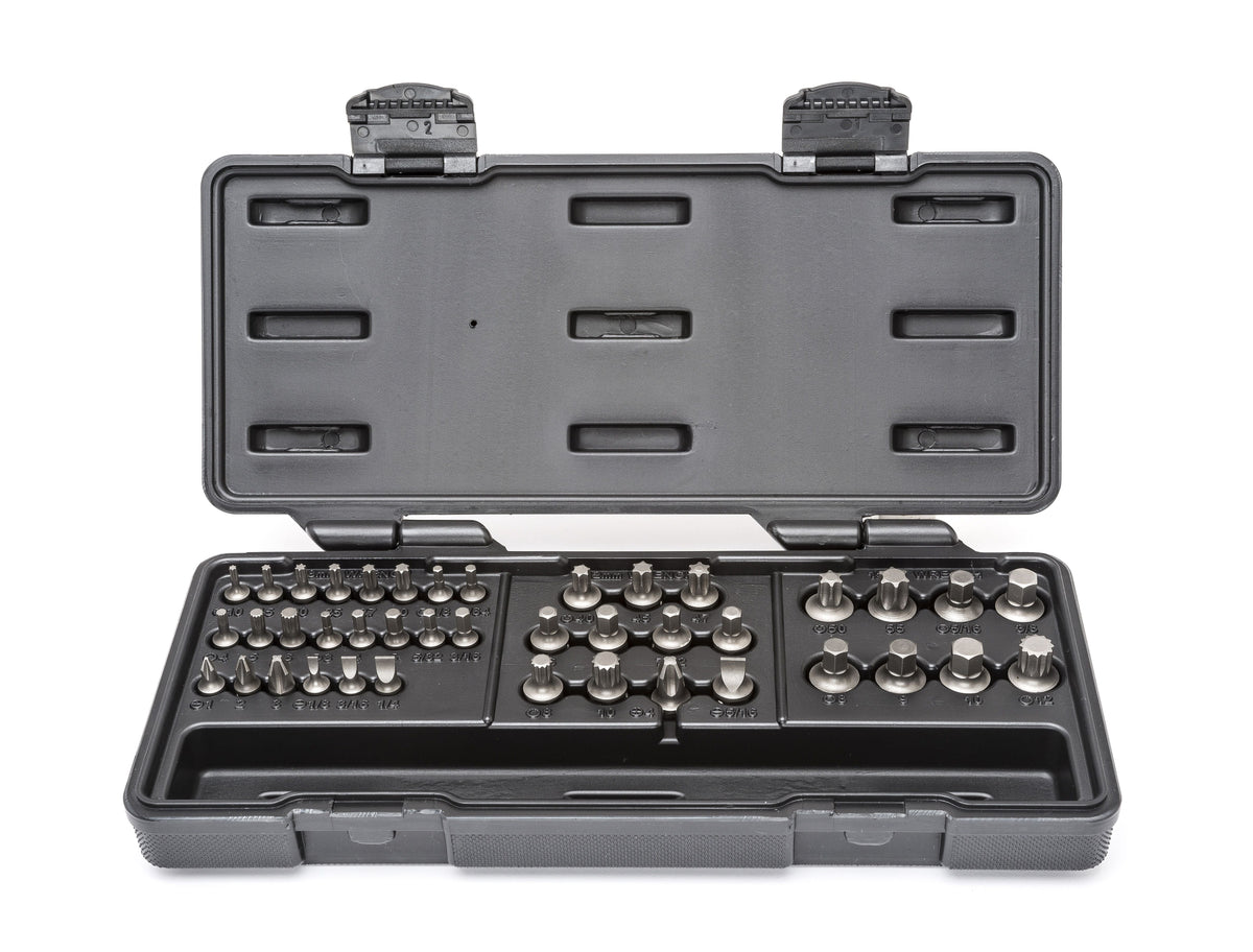 Gearwrench 81602 41 Piece Phillips®/Slotted/Torx®/Hex/Triple Square Insert Bit Set for 6 & 12 Point Wrenches