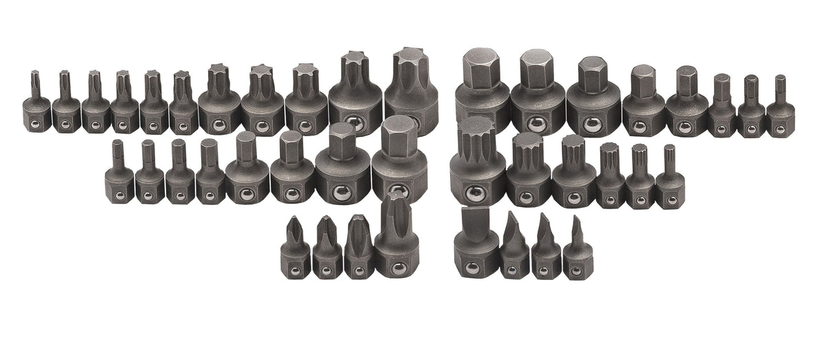 Gearwrench 81602 41 Piece Phillips®/Slotted/Torx®/Hex/Triple Square Insert Bit Set for 6 & 12 Point Wrenches