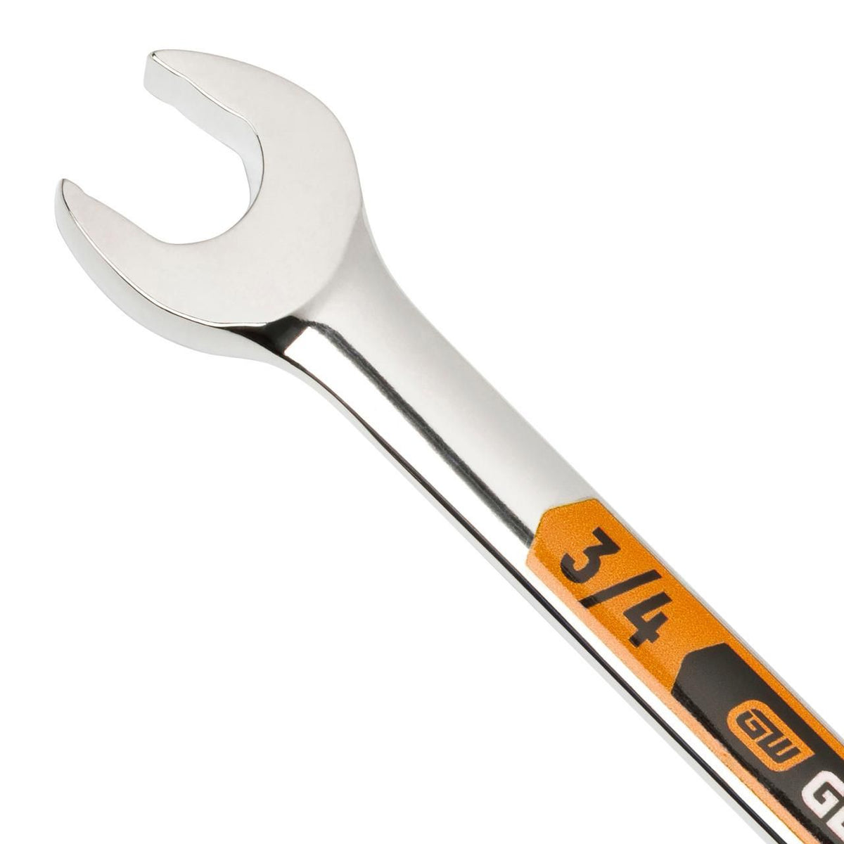 Gearwrench 81933H 7 Piece 12 Point SAE Hi-Viz Long Pattern Combination Wrench Set with Tool Roll