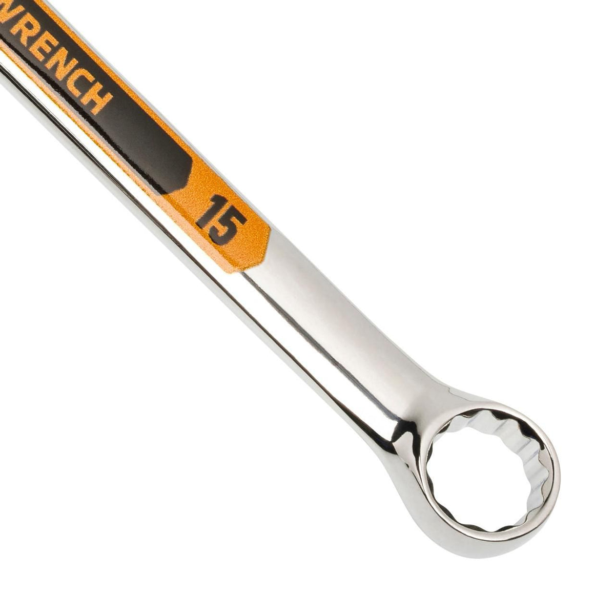 Gearwrench 81672H 15mm 12 Point Hi-Viz Long Pattern Combination Wrench