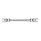 Gearwrench 81910 5 Piece Flex Head Flare Nut SAE Wrench Set