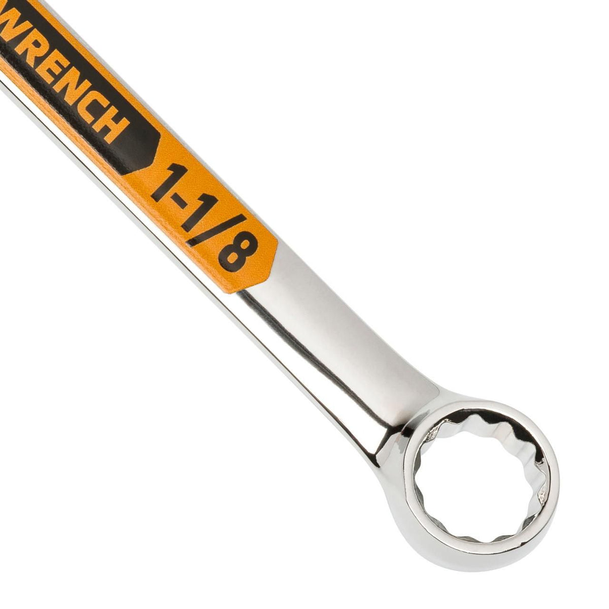 Gearwrench 81918H 15 Piece 12 Point SAE Hi-Viz Long Pattern Combination Wrench Set with Roll