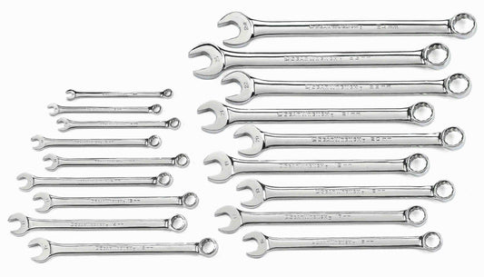 Gearwrench 81920 18 Piece 12 Point Long Pattern Combination Metric Wrench Set