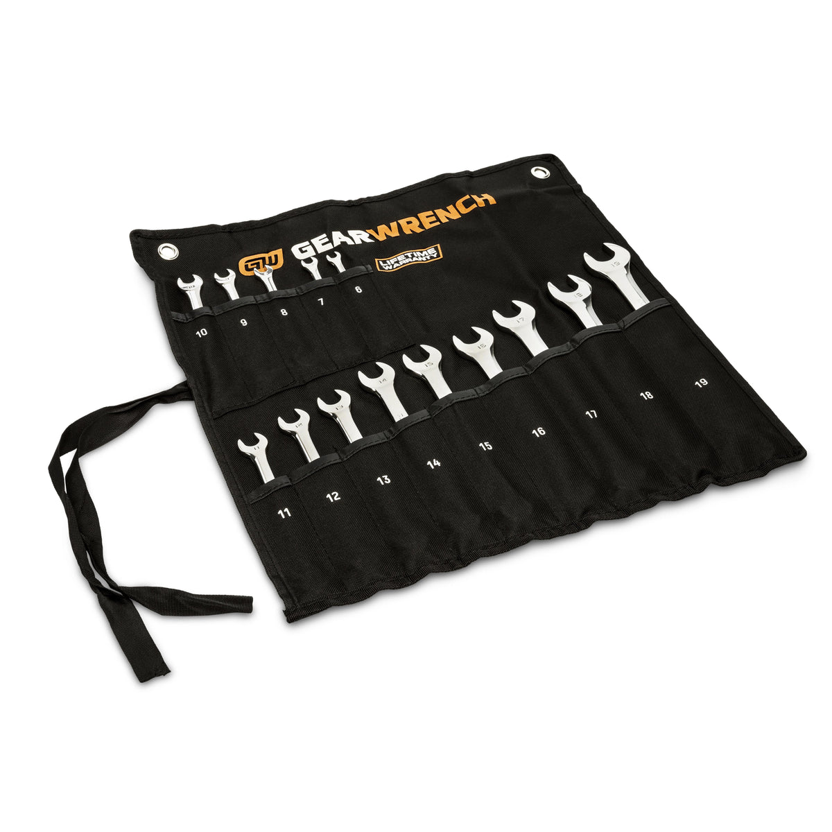 Gearwrench 81925 14 Piece 6 Point Combination Metric Wrench Set