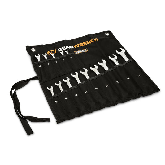 Gearwrench 81925 14 Piece 6 Point Combination Metric Wrench Set