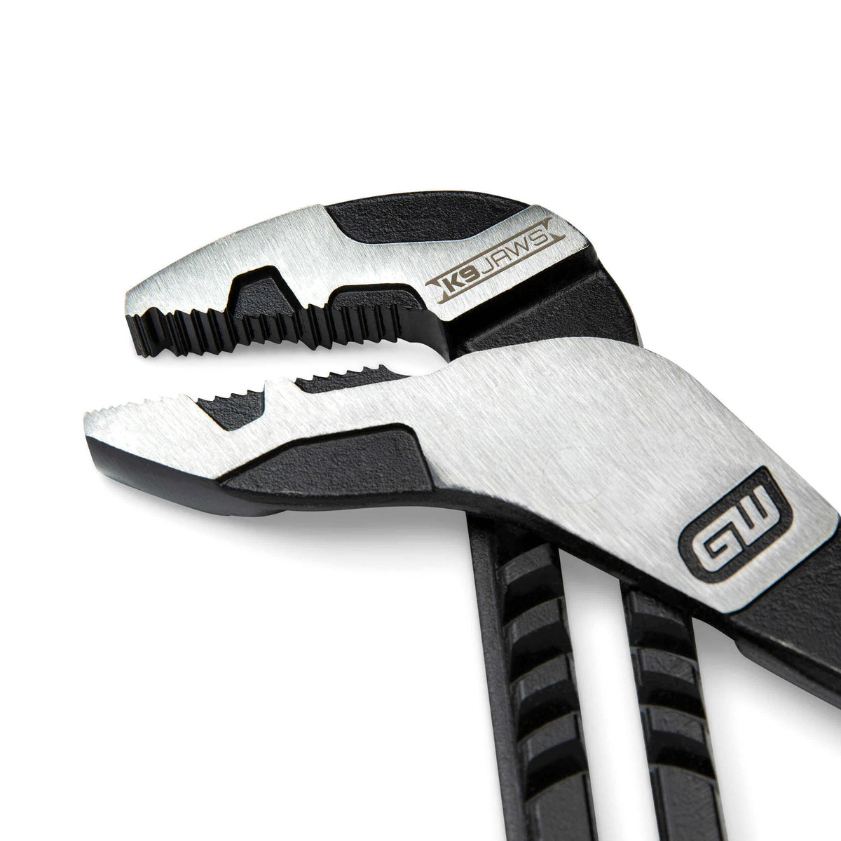 Gearwrench 82205CAZ 3 Piece PITBULL K9™ Straight Jaw Dual Material Tongue and Groove Pliers Set