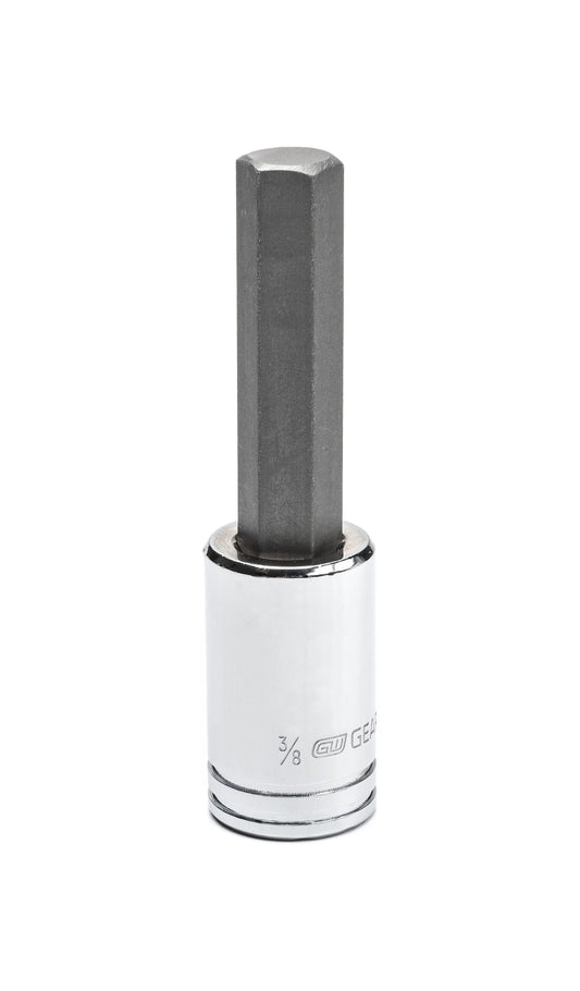 Gearwrench 82528 3/8" Drive Mid Length Hex Bit SAE Socket 3/8"