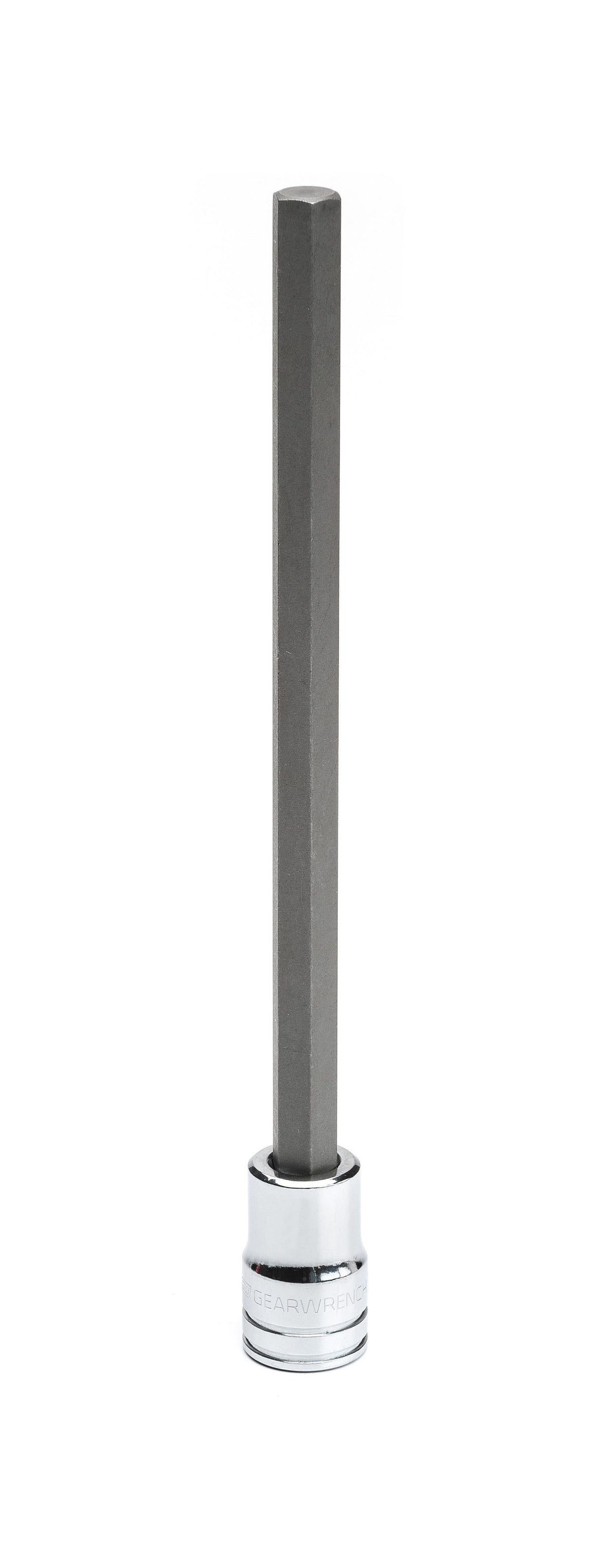 Gearwrench 82552 3/8" Drive Long Length Hex Bit Metric Socket 9mm