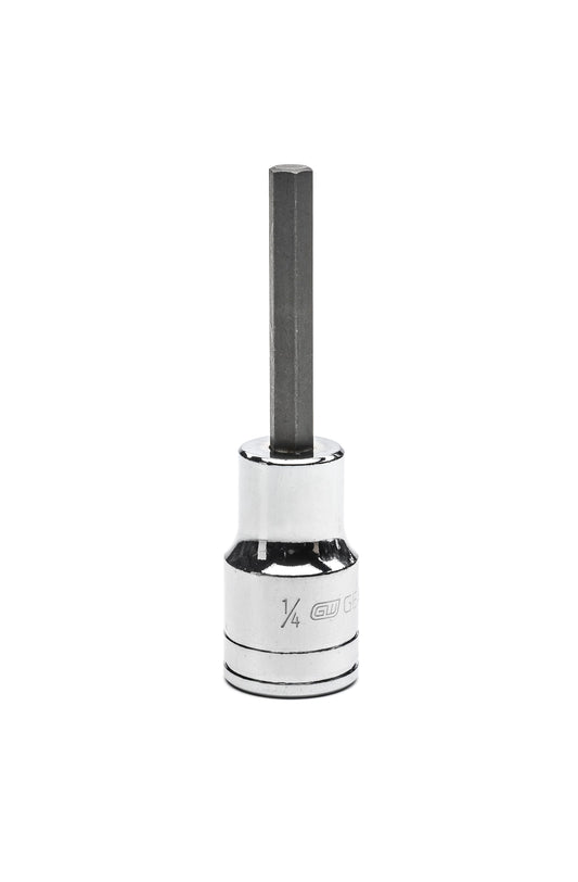 Gearwrench 82555 1/2" Drive Mid Length Hex Bit SAE Socket 1/4"
