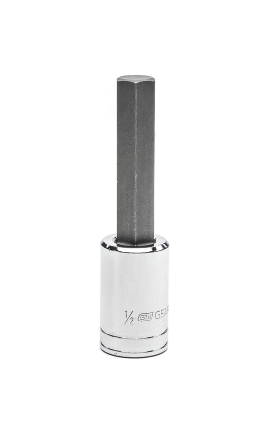 Gearwrench 82559 1/2" Drive Mid Length Hex Bit SAE Socket 1/2"