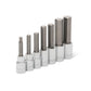 Gearwrench 82586 7 Piece 1/2" Drive Metric Mid Length Hex Bit Socket Set