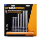Gearwrench 82588 6 Piece 1/2" Drive Metric Long Hex Bit Socket Set