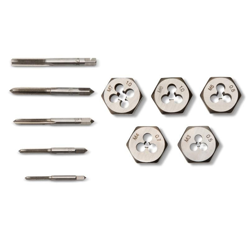 Gearwrench 82815 15 Piece Metric Ratcheting Tap & Die Set