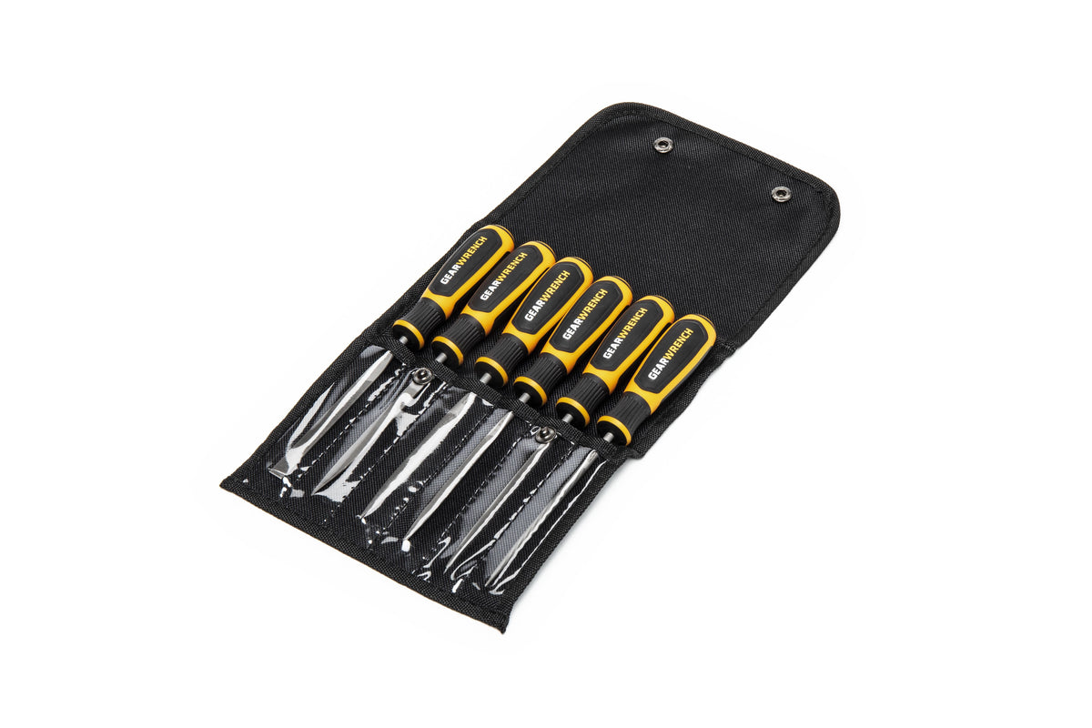 Gearwrench 82821H 6 Piece 4" Mini File Set