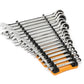 Gearwrench 83121 2 Piece 16 Slot Reversible Wrench Rack