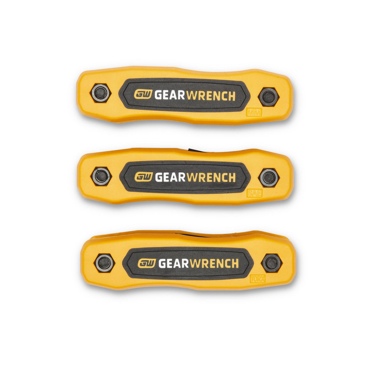 Gearwrench 83512 25 Piece SAE/Metric/Torx® Folding Hex Key Set