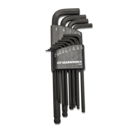 Gearwrench 83524 13 Piece Long Ball End SAE Hex Key Set