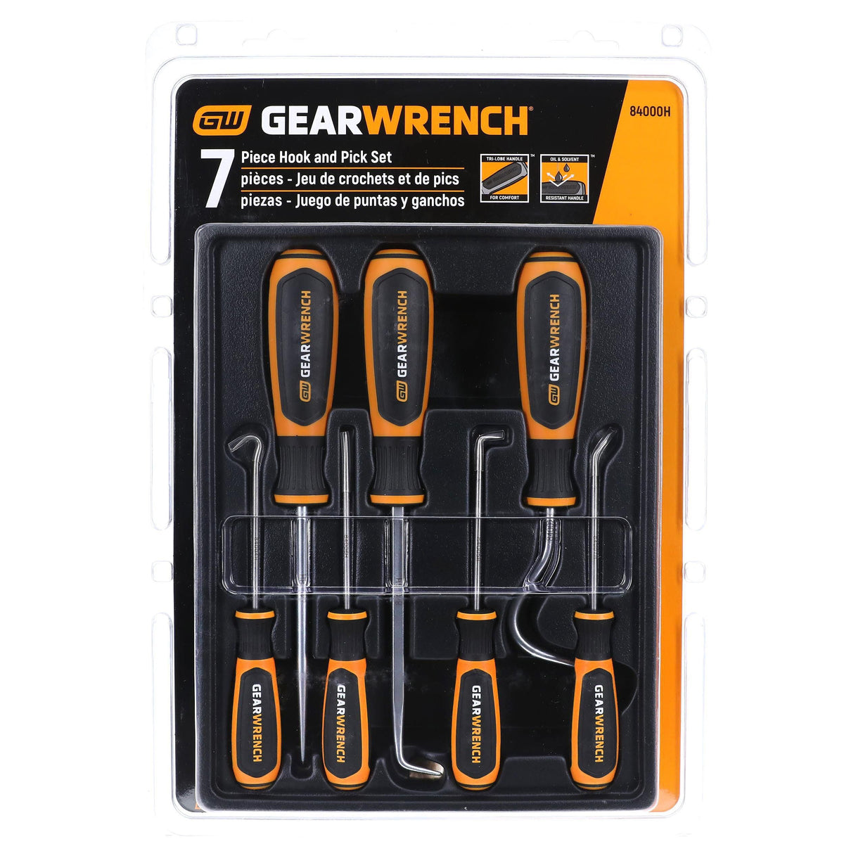 Gearwrench 84000H 7 Piece Hook & Pick Set