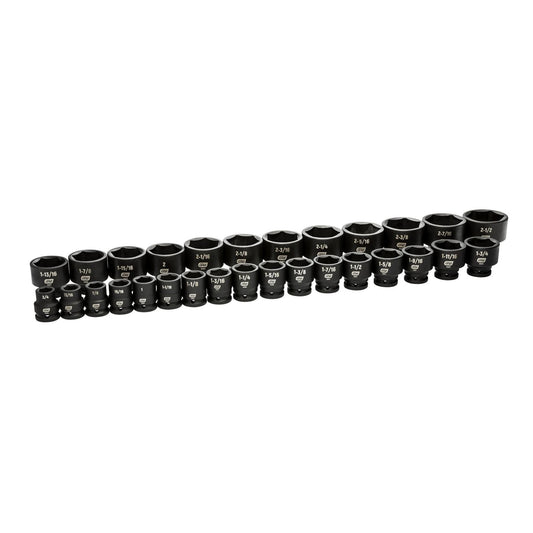 Gearwrench 84035 29 Piece 3/4" Drive 6 Point SAE Impact Socket Set