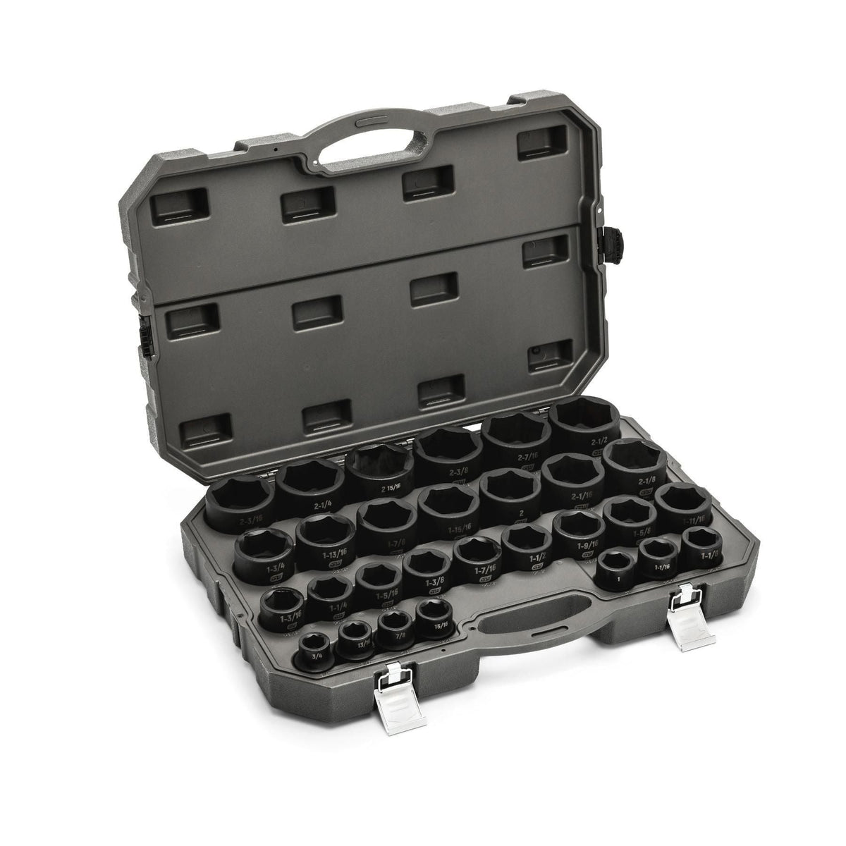 Gearwrench 84035 29 Piece 3/4" Drive 6 Point SAE Impact Socket Set