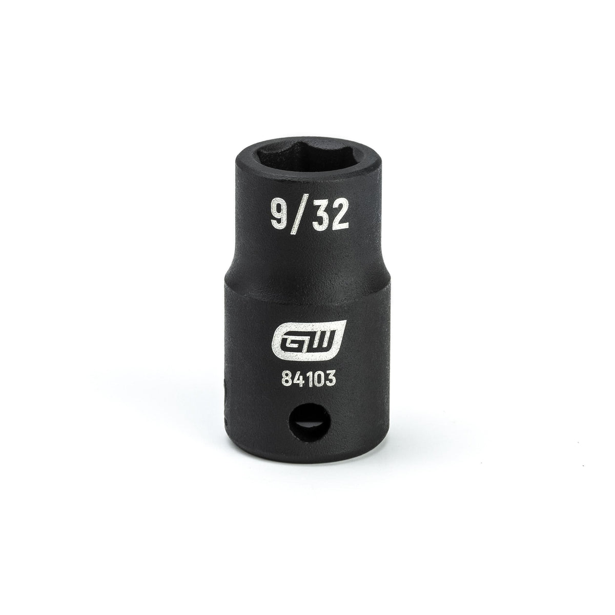 Gearwrench 84103 1/4" Drive 6 Point Standard Impact SAE Socket 9/32"