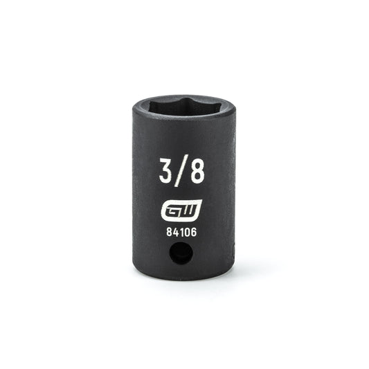 Gearwrench 84106 1/4" Drive 6 Point Standard Impact SAE Socket 3/8"