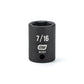 Gearwrench 84107 1/4" Drive 6 Point Standard Impact SAE Socket 7/16"