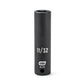 Gearwrench 84131 1/4" Drive 6 Point Deep Impact SAE Socket 11/32"