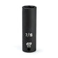 Gearwrench 84133 1/4" Drive 6 Point Deep Impact SAE Socket 7/16"