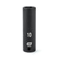 Gearwrench 84145 1/4" Drive 6 Point Deep Impact Metric Socket 10mm