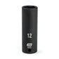 Gearwrench 84147 1/4" Drive 6 Point Deep Impact Metric Socket 12mm