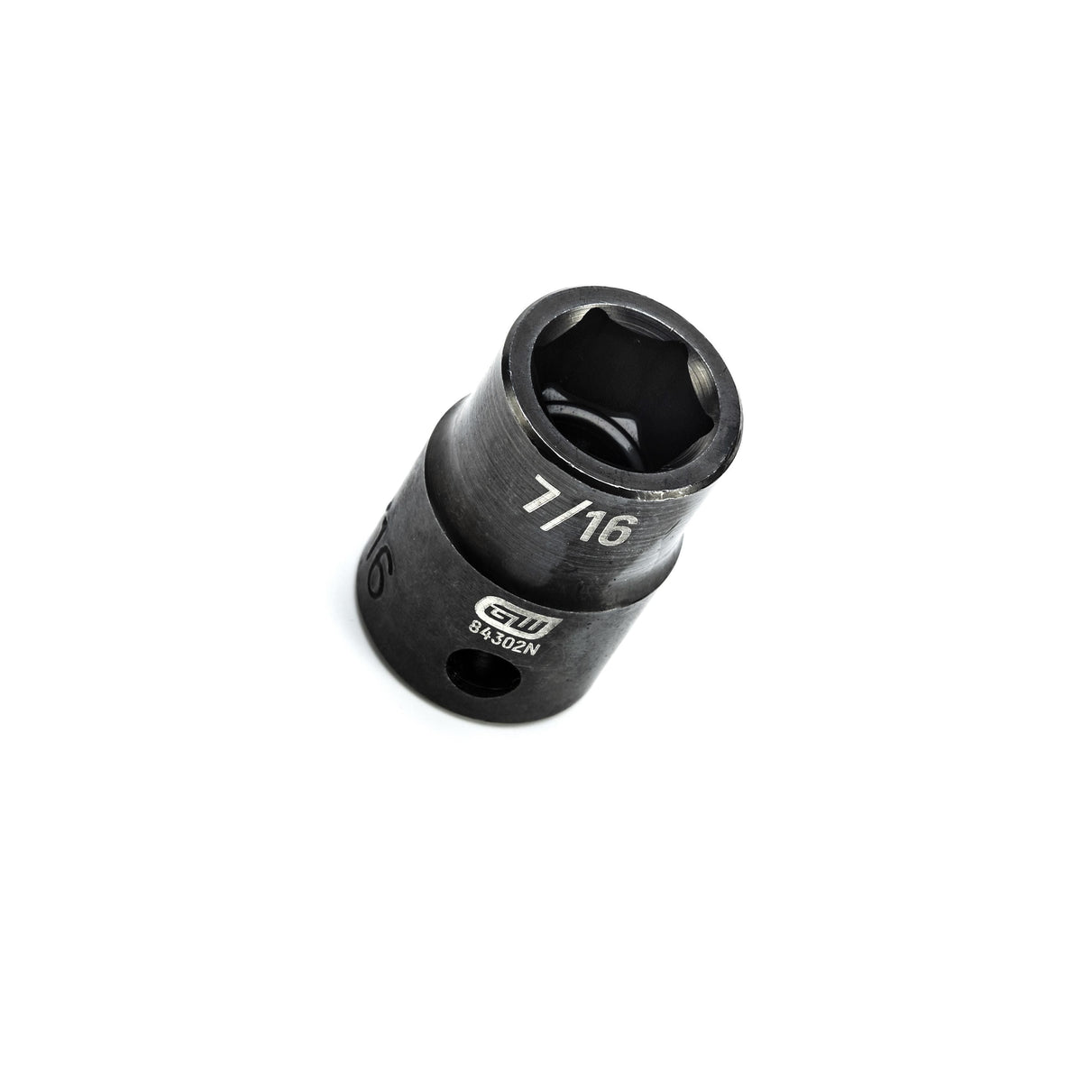 Gearwrench 84302N 3/8" Drive 6 Point Standard Impact SAE Socket 7/16"