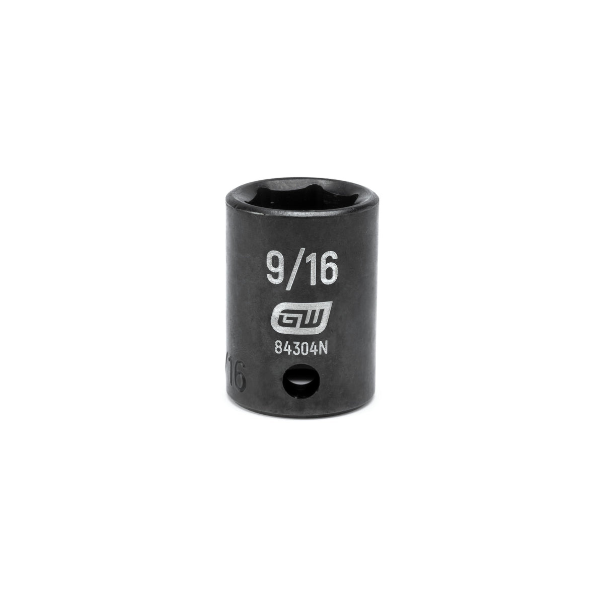 Gearwrench 84304N 3/8" Drive 6 Point Standard Impact SAE Socket 9/16"