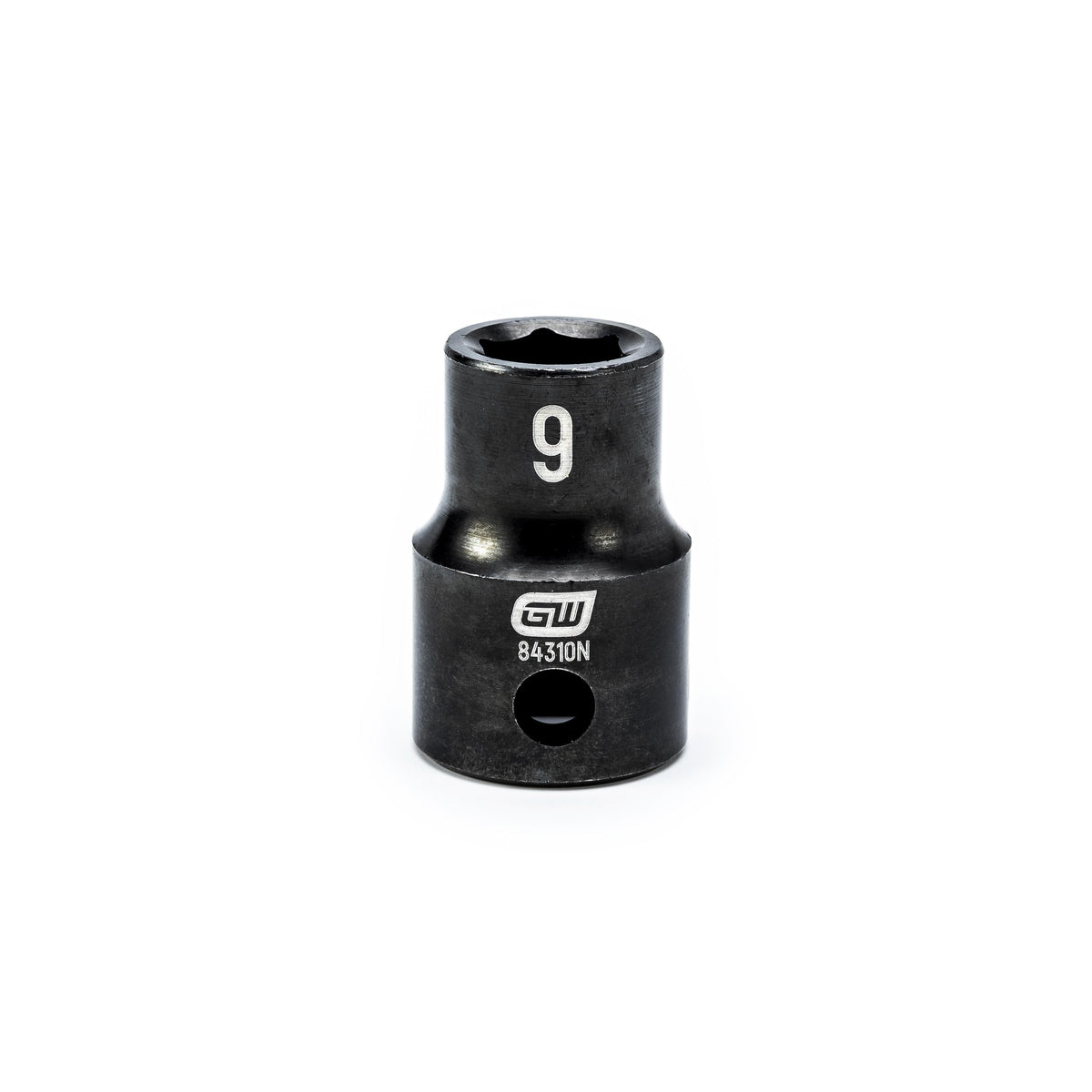 Gearwrench 84310N 3/8" Drive 6 Point Standard Impact Metric Socket 9mm