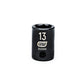 Gearwrench 84314N 3/8" Drive 6 Point Standard Impact Metric Socket 13mm