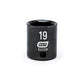 Gearwrench 84320N 3/8" Drive 6 Point Standard Impact Metric Socket 19mm
