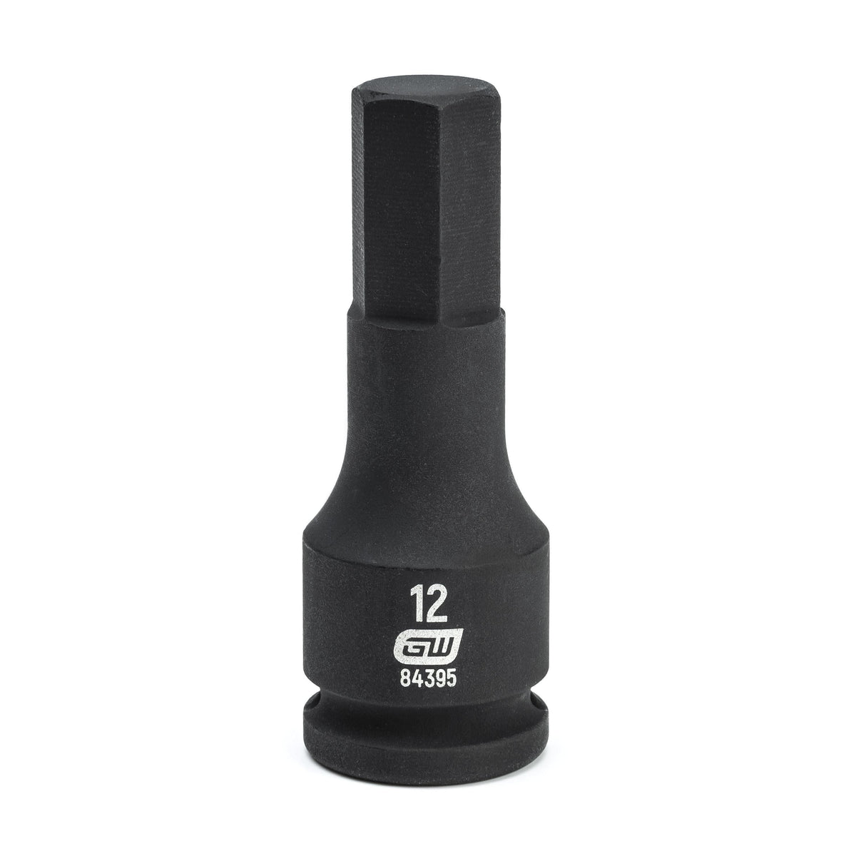 Gearwrench 84395 3/8" Drive Hex Bit Impact Metric Socket 12mm