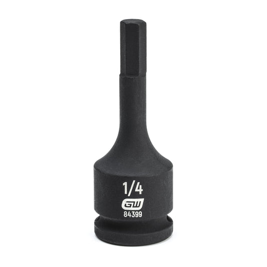 Gearwrench 84399 3/8" Drive Hex Bit Impact SAE Socket 1/4"