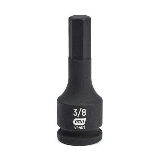 Gearwrench 84401 3/8" Drive Hex Bit Impact SAE Socket 3/8"