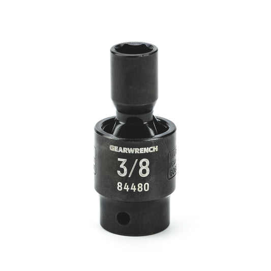 Gearwrench 84480 3/8" Drive 6 Point Standard X-Core™ Pinless Impact Universal SAE Socket 3/8"