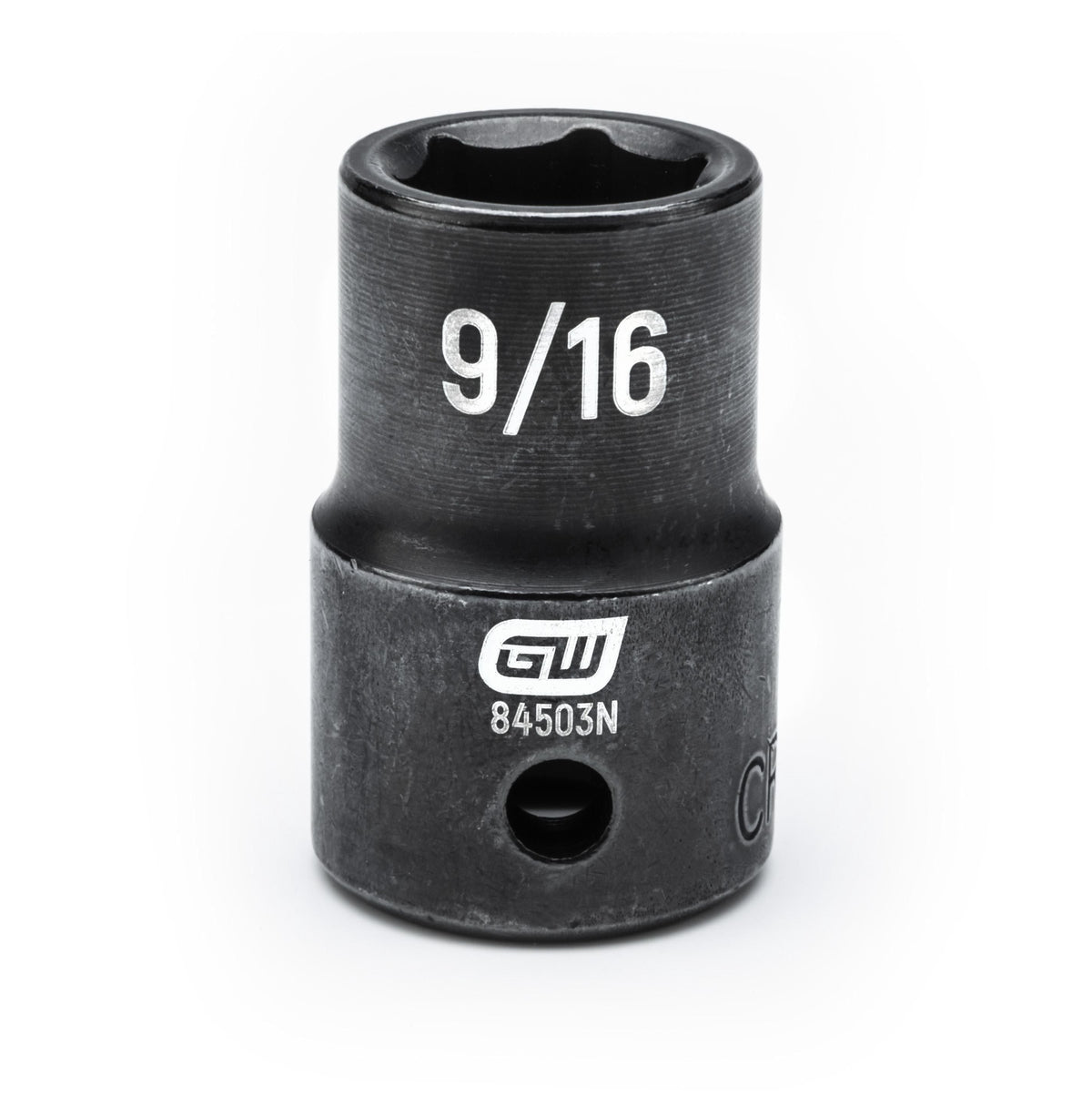 Gearwrench 84503N 1/2" Drive 6 Point Standard Impact SAE Socket 9/16"