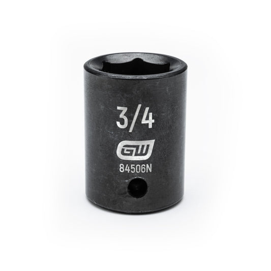 Gearwrench 84506N 1/2" Drive 6 Point Standard Impact SAE Socket 3/4"