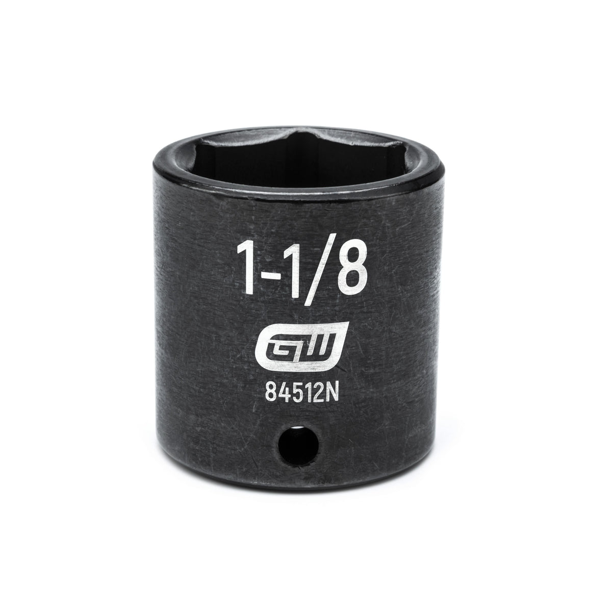 Gearwrench 84512N 1/2" Drive 6 Point Standard Impact SAE Socket 1-1/8"