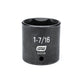 Gearwrench 84517N 1/2" Drive 6 Point Standard Impact SAE Socket 1-7/16"