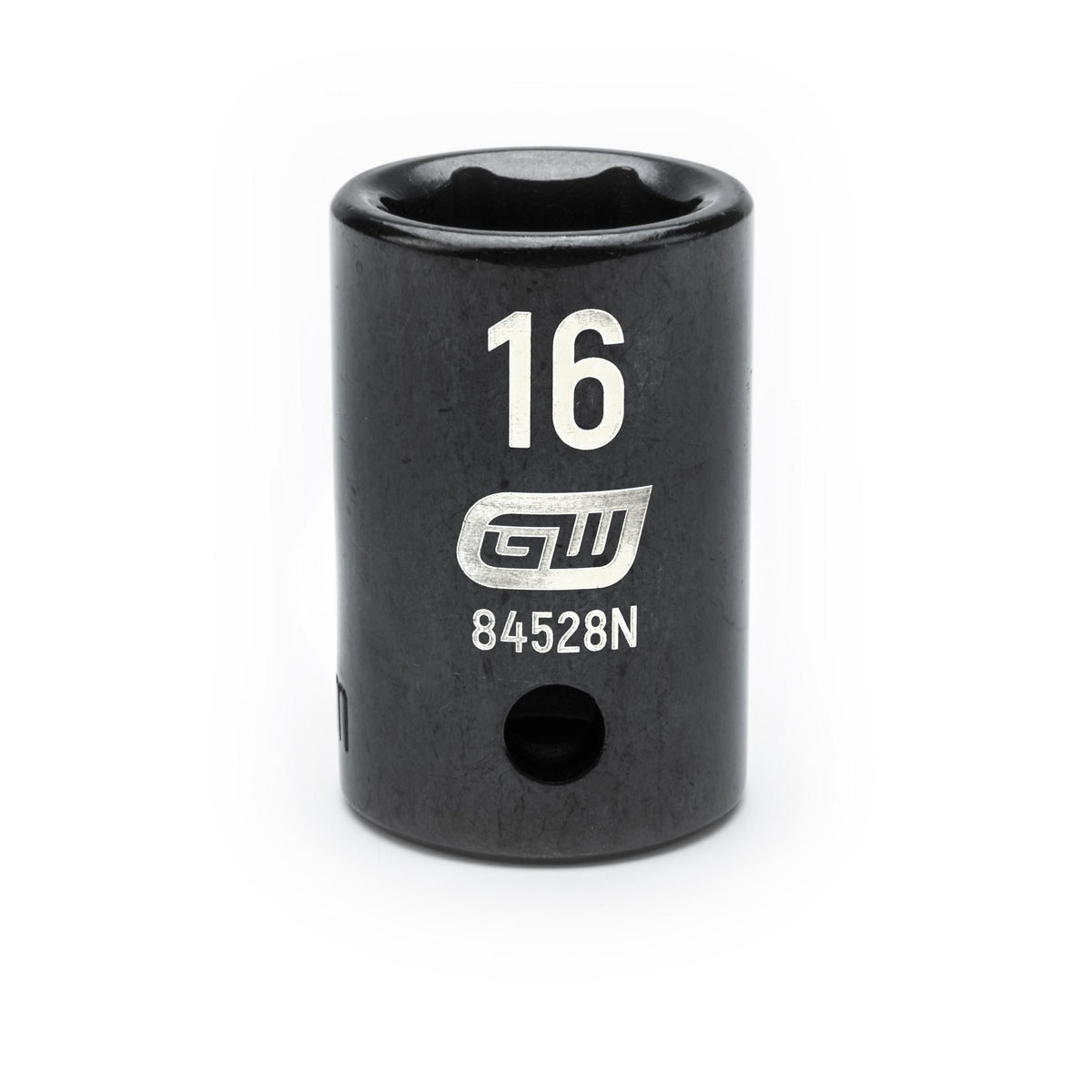 Gearwrench 84528N 1/2" Drive 6 Point Standard Impact Metric Socket 16mm