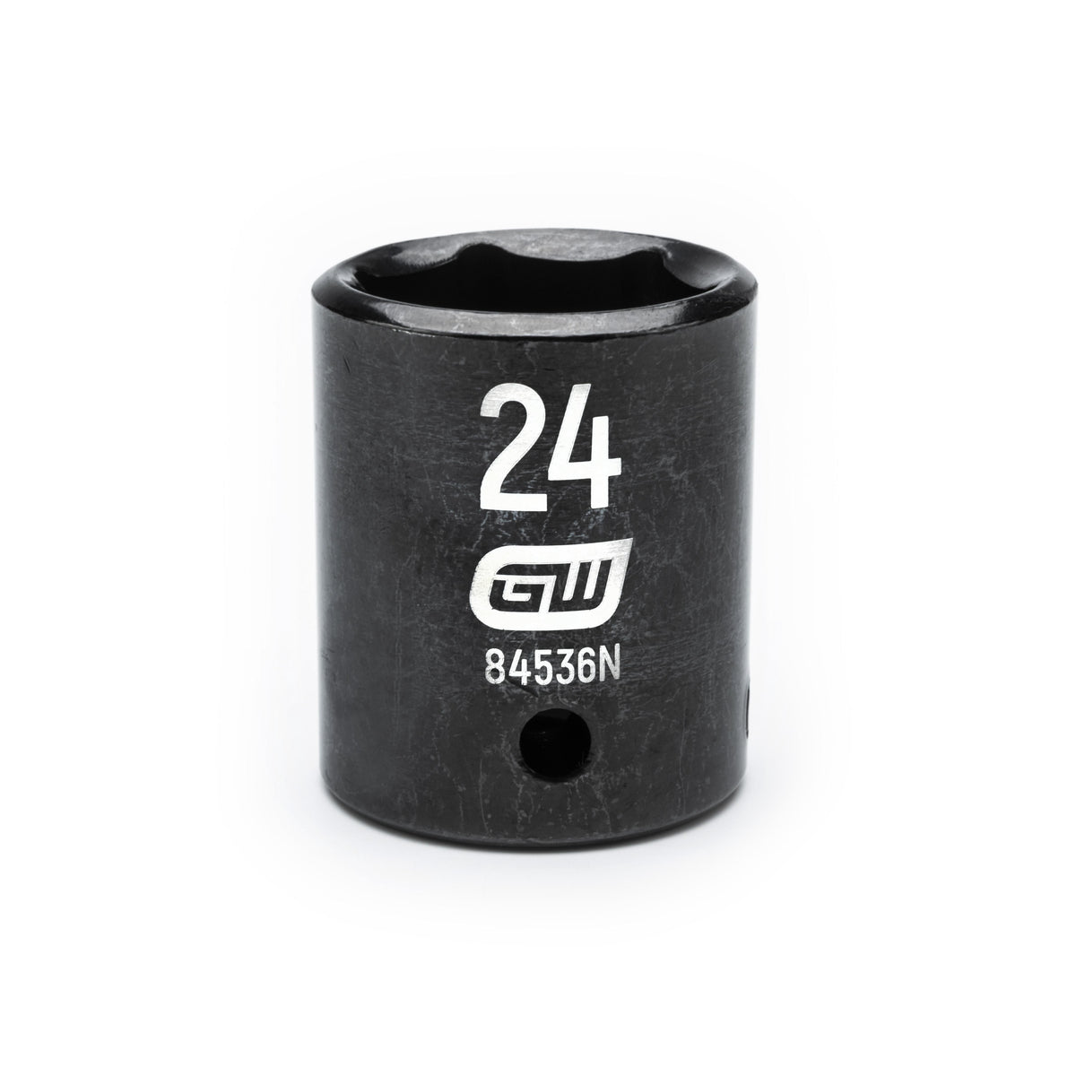 Gearwrench 84536N 1/2" Drive 6 Point Standard Impact Metric Socket 24mm